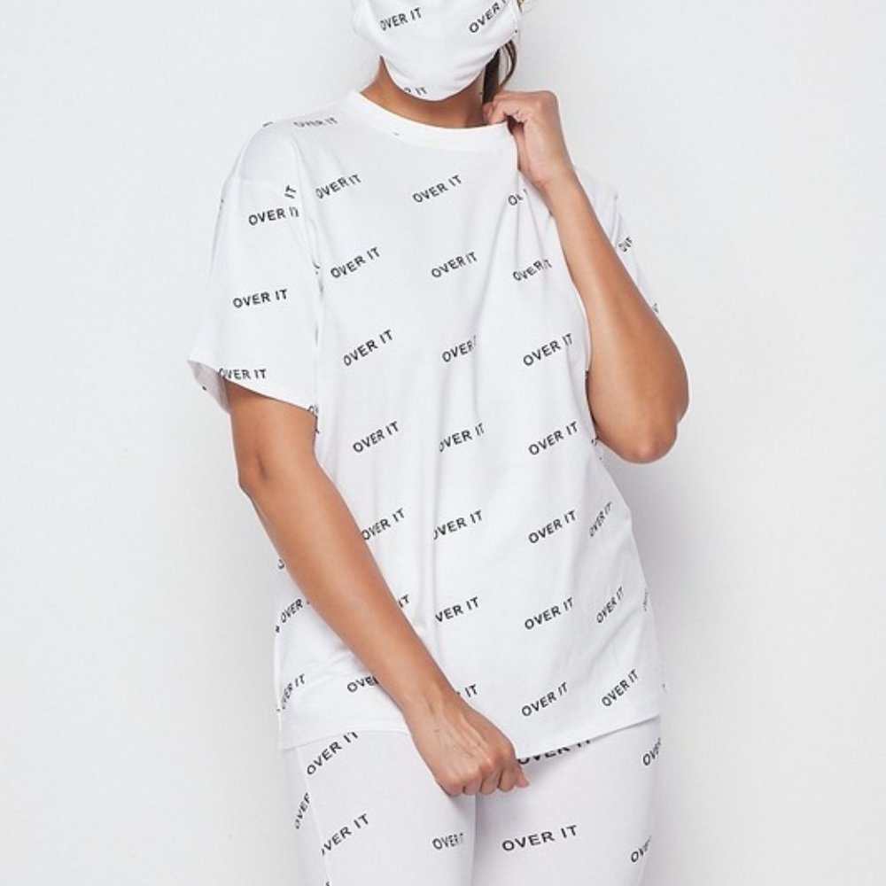 Over It Biker Shorts Set